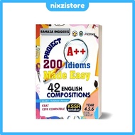Project A++ 200 Idioms Made Easy & 42 English Compositions | Year 4, 5 & 6