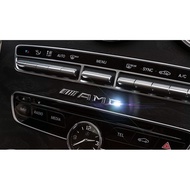 BENZ AMG Car Logo Sticker Central Control Decorative Electroplating W212 S212 E200 E250 E300 E63 W20