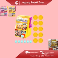 Funny Mini Loose Machine Simulation Children's Toy Contains 6 Plastic Balls 008-993A