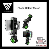 Basikal Phone Holder Motor Phone Holder Handle Bar Compass Design Phone Holder Motor Telefon Holder