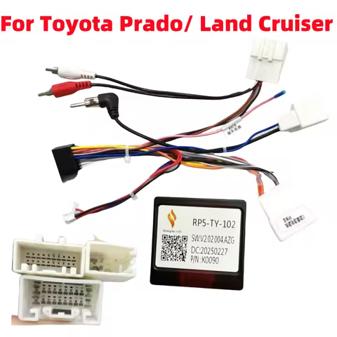 Simple Canbus RP5-TY-102 For TOYOTA PRADO J120 TUNDRA LAND CRUISER REIZ PRIUS SIENNA AVALON FJ CRUIS