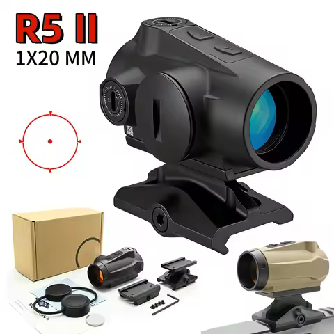 R5 GEN II 1x20MM Red Dot Sight Tactical Holographic Reflex Optic Sightscope Motion Sensing 20MM for 