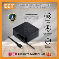 Innergie C10 Lite 100W USB TYPE-C Laptop Power Adapter Compatible with Apple Acer Asus Dell HP Lenov