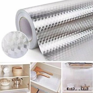Modern Premium Aluminum Foil Kitchen Sticker Wallpaper