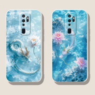 DMY case dragon oppo A9 A5 A74 A95 A93 A92 A52 A72 F11 F9 R15 R17 R9S plus Find X2 X3 X5 pro soft silicone cover shockproof