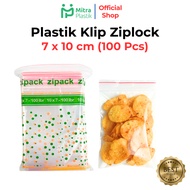 Plastic Clips Size 7x10 (100 pcs) Zipper Ziplock Plastic Medicine Chili Sauce Pickles 10x7
