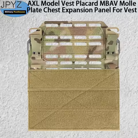 AXL Model Vest Placard MBAV Molle Plate Chest Expansion Panel For Vest