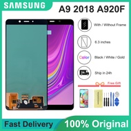 Super AMOLED LCD for Samsung Galaxy A920 A920F SM-A920F A9 2018 Repair Parts