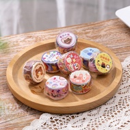 100 PCS Roll Flowers Petal Heart Washi Tape