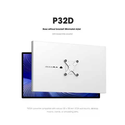 Kuycon P32D CASUAL MODE 32 INCH Display 3284*2160 4K Resolution 60HZ Refresh LCD Monitors Gaming PC