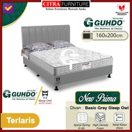 Guhdo Springbed New Prima 160x200x25 - Full set | Gudho Spring bed