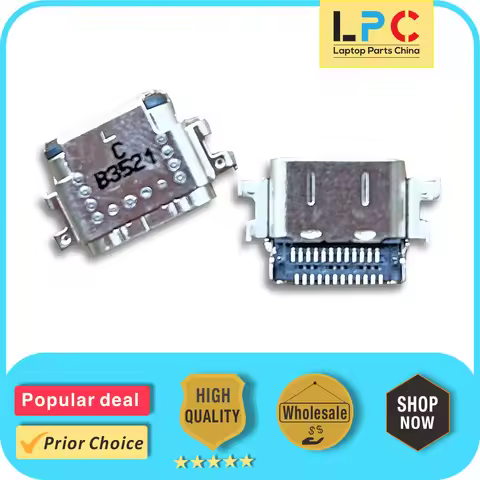 USB C For HP Elitebook 745 G6 G7 G8 830 840 850 Series DC Power Jack Charging Port Socket Connector 