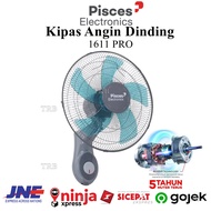 Pisces Kipas Angin Dinding 16 inch Pisces 1611 PRO Teknologi Bearing Terbaru