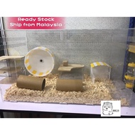 Acrylic cage for Hamster/Gecko/Hedgehog/guinea pig (Door open on top)