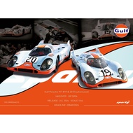 Sparky TINY 1: 64 Porsche Porsche 917 Gulf Gulf Painted Alloy Car Model