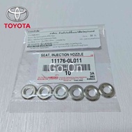 (4 อัน) (แท้ศูนย์) แหวนรองหัวฉีด โตโยต้า (TOYOTA) วีโก้ (VIGO) / ไทเกอร์ D4D (TIGER D4D) / 1KD/ 2KD