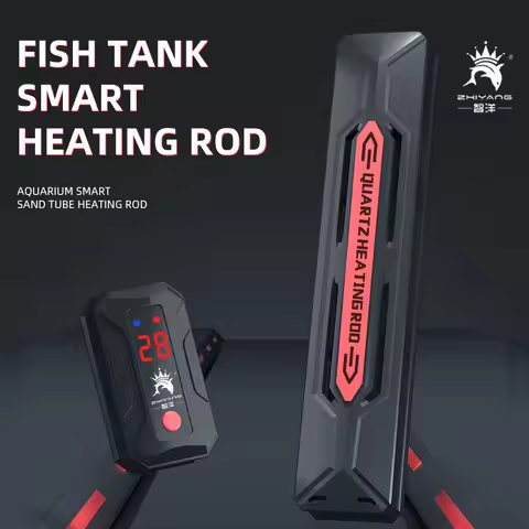 1200W-300W Fish Tank Heating Rod Aquarium Heater Thermostatic Protection Timer Quartz Tube American 