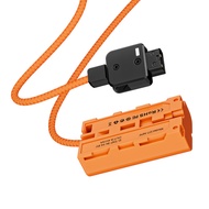 ZGCINE DT-NPF D-Tap to NPF Dummy Battery Braided Cable DC Coupler Accessory for Monitors/ LED Video 