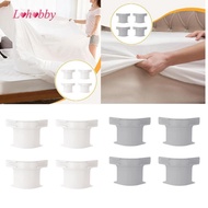 [Lohobby] 4 Pieces Sheet Holders Keepers No More Loose Bedding Secure Lock Fasteners