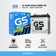 M42 EFB | M42L | M42R | 55B20L | 55B20R | GS Tough Ultra Power EFB For Perodua START STOP Vehicles |