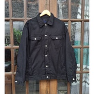 Denim Jacket Type 2 The Best Jeans Mens XL Black Jeans Jacket