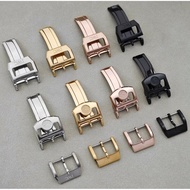 Suitable for IWC Buckle Portugal Pilot Pin Buckle Butterfly Buckle Strap Buckle 18mm Belt Buckle