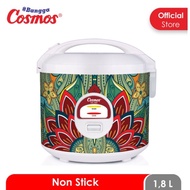 COSMOS Rice Cooker 1.8 Liter Anti Lengket CRJ 3301 / Magic Com - Garansi 1 Tahun