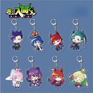 Aime Mairimashita Iruma kun Suzuki Iruma Clara Valac Cosplay Acrylic Keychains Charm Keyring Phone P