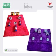 Kasur Karakter Bulu Rasfur 7 bantal Kasur Lantai Travel Bed Kasur Anak