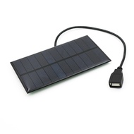 Solar Charging Panel 5.5V 300mA 1.65W Solar Panel USB Interface Connection 30cm Solar Photovoltaic P