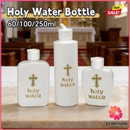 T.S 60ML/100ML/250ML Holy Water Bottle Holy Water Container High Quality Plastic Bottle 1Pc