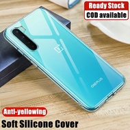 For OnePlus Nord AC2001 AC2003 Soft Transparent Silicone Flexible Shockproof TPU Cover Skin Yellowin