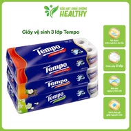 [LOT OF 10 ROLLS] Tempo Premium Toilet Paper 3 Layers Toipa German Brand Safe For Skin