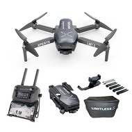X Pro LIMITLESS 5 Camera Drone for Adults - GPS 4K UHD Drones with Obstacle Avoidance - 3-Axis Gimba