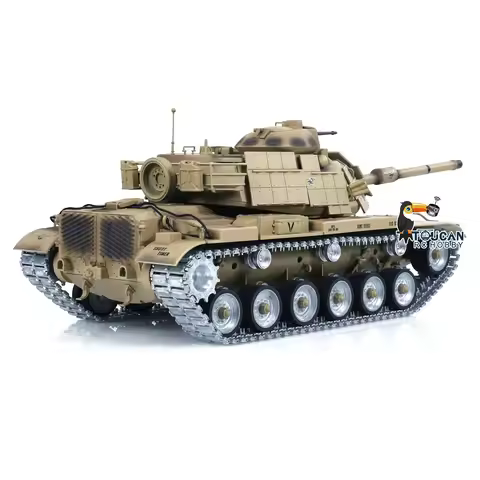 1/16 TD RC Battle Tank M60A1 ERA USA Radio Control Tanks Model Metal Wheel Track Road Wheel Idier Ve