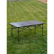 Upgrade thick outdoor foldable table 120cm/95/55cm aluminum alloy portable leisure folding camping p