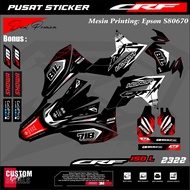 2322 CRF 150L Full Body Motorcycle Sticker - CRF 150L Motorcycle Decal Equipped with Anti-Scratch, A