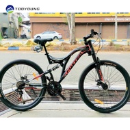TOOYOUNG-M ✪100 Siap PasangFOXTER 20 26inch Downhill MTB - Full Suspension 3x7 Speed☼