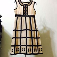#女人節 ANNA SUI💯顯上圍棉麻精品洋裝（4號）