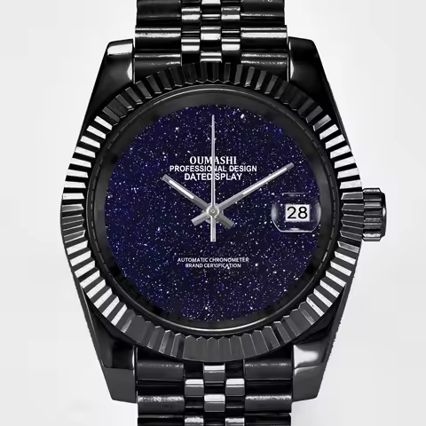New NH35 Peacock Star Watch 39/36mm OUMASHI/NO LOGO Sapphire Glass 904L Stainless Steel 10atm Waterp