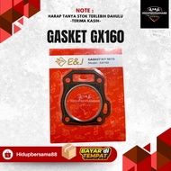 MESIN CYLINDER HEAD GASKET GX160 E&J - GX160 GX200 CYLINDER HEAD GASKET PACKING KOP DEKSEL PACKING/ 