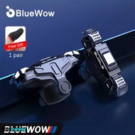 BlueWow  L1R1 จอยเกมมือถือ ปุ่มช่วยยิง จอยมือถือ GT02 PUBG มือถือปุ่มกด ปุ่มยิงทางกายภาพโทรศัพท์มือถือจอยควบคุมเกม