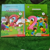 Original Mathematics Book Grade 2 SD VOL 1 2 MERDEKA Curriculum