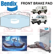 BENDIX METAL KING TITANIUM FRONT DEPAN BRAKE PAD TOYOTA LANDCRUISER BJ70 3.4D FJ62 4.0D LJ70 2.4D RJ