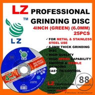 4" LZ 7" GRINDING DISC / MATA GOSOK BESI GOSOK STEEL / MATA GOSOK BATU BESI SANDING DISC / FLEXIBLE 