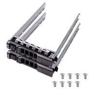 2.5" inch G176J 0G176J G281D KG7NR SAS SATA Hard Drive HDD Tray Caddy Compatible for Dell PowerEdge 