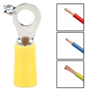 1/4 Inch Copper Ferrule Connector Terminal Insulation 10-12 GA Wire Crimp Cable Kit Electrical Crimp