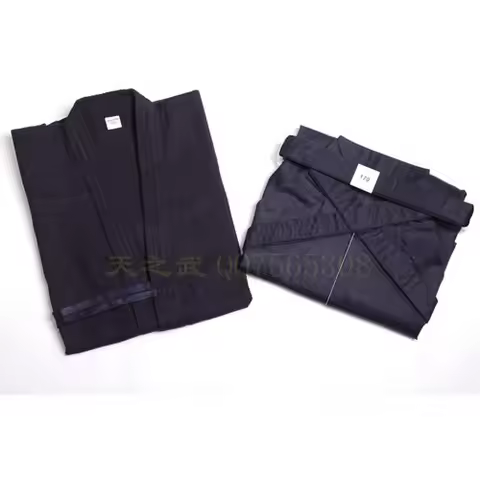 Super deal Japan Kendo Aikido Iaido Hakama Gi Martial Arts Uniform Sportswear Dobok sets Coat and cu