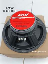 Speaker ACR 8 inch Original // Speaker ACR 8 INCH 818 Wofer // Speaker ACR 8 inch C-810 DFH Full Ran