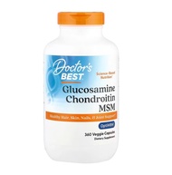 美國正品/Doctor's Best 葡萄糖胺軟骨素 MSM 360粒